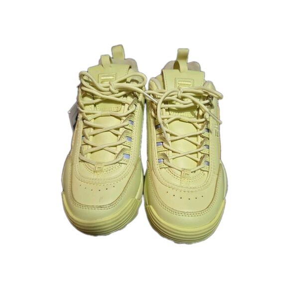 Fila Disruptor 2 Womens Shoes Sz 7 Running Athletic Tender Yellow Sneakers - Picture 2 of 6